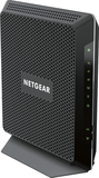 NETGEAR - Nighthawk AC1900 Dual-Band Router with DOCSIS 3.0 Cable Modem - Black
