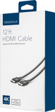 Insignia™ - 12' 4K UltraHD HDMI Cable - Black